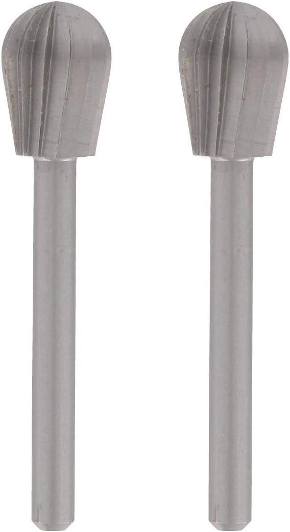 Dremel 134 Milling Cutting Bits in 2-Pack Accessory Set - 2 Round-shaped High-Speed Cutters with 7.2mm Working Diameter