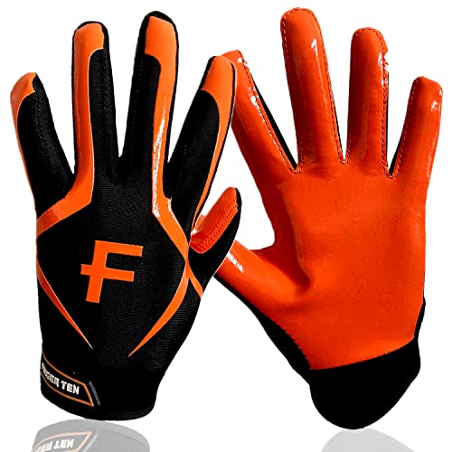 BRAMASOLE Football Gloves Youth Adult Pro Upgrade Ultra Stick