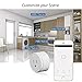 OUKITEL WiFi Plug use with Alexa Echo/Google Home/IFTTT, X6P Smart Socket, Remote Control, Timer, no hub Required, Listed-4 Pack, White