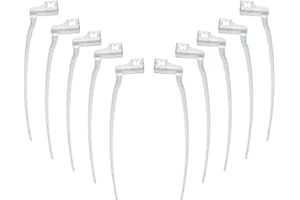 CLEARCHOICE PRODUCTS GN Resound Compatible Sport Lock for Linx 3D/Quattro/Savia/Vivia/Key Models - Pack of 10 Retention Tail for Hearing Aids