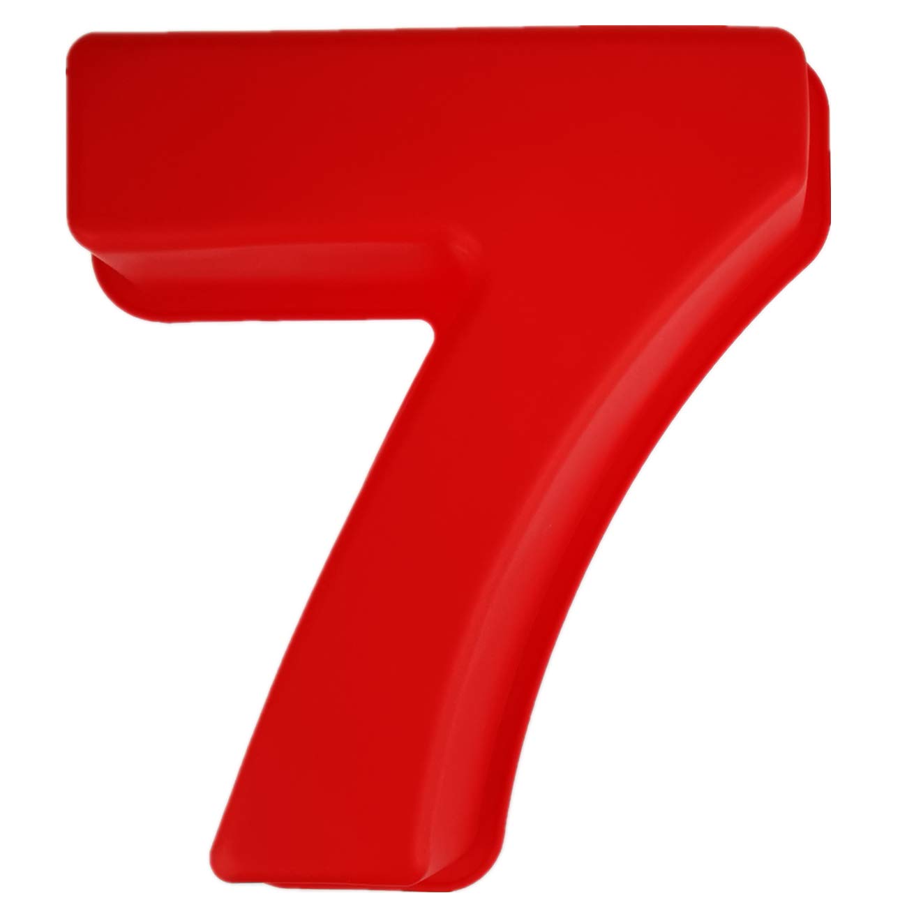 Eidoct 10 inch 3D Large Silicone Number Cake Moulds, DIY Baking Cake Mold, Birthday and Wedding Anniversary Day Silicone Baking Pans, Number (7)