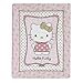 Bedtime Originals Hello Kitty Luv Hearts 3 Piece Crib Bedding Set, Pink/Gold