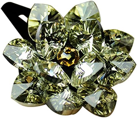 Pearl Pin Pin Temperament Hair Ornament Good-looking Hairpin Glass Diamond Tan