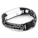 UniqueKay Nylon Rope Survival Paracord Replacement Wristband Strap for Fitbit Alta