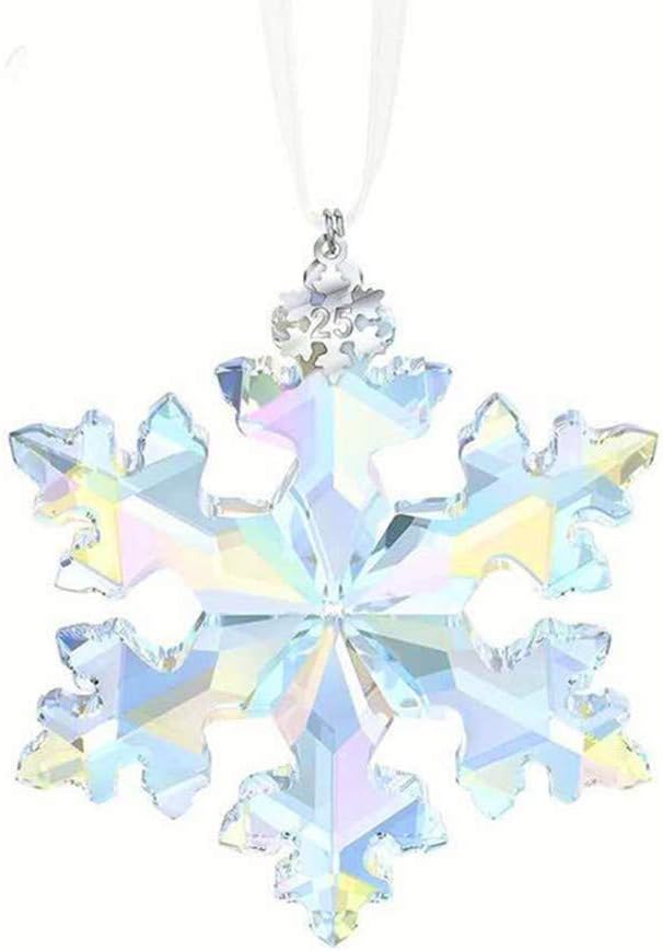 skwff Big Snowflake Car Pendant Crystal Pendant