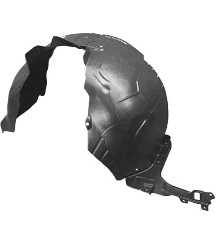 Front Left Inner Fender Liner For 2008-2012 Chevrolet Malibu – Black Plastic, AM Autoparts