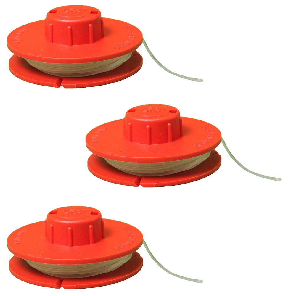 IKRA 13004001-3 Spools (S) Set of 3 Thread Spools for Grass Trimmer