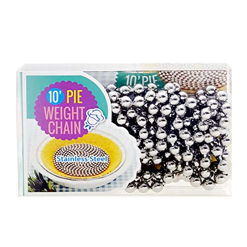 Baking Pie Crust Weight Chain- Stainless Steel 10-feet Extra Long