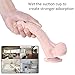 7.2 Inches Realistic Dildo - Bombex Ultra-Soft Silicone Dildo with Strong Suction Cup for Hands-Free Play, Life-Like Huge Dildo Toys for Women
