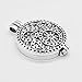 5pcs Mix Style 30mm Tibetan Silver Locket Essential Oil Aromatherapy Diffuser Pendant Charms Necklace