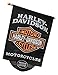 Harley-Davidson American Legend Sculpted Applique House Flag, 28 x 44 in 154900
