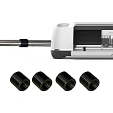 Kimalab (Pack of 4) Replacement for Cricut Maker Compatible, Rubber Wheel Mat Guide Rubber Roller/Wheel Pack Compatible with Cricut for Roller Repair