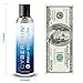 Cyberskin Natural Personal Lubricant, Water Based Lube-8 Fl.oz, Super Slick-Long Lasting-Free of Parabens-Sensitive Skin Friendly, Premium Lube for Men, Women and Couples