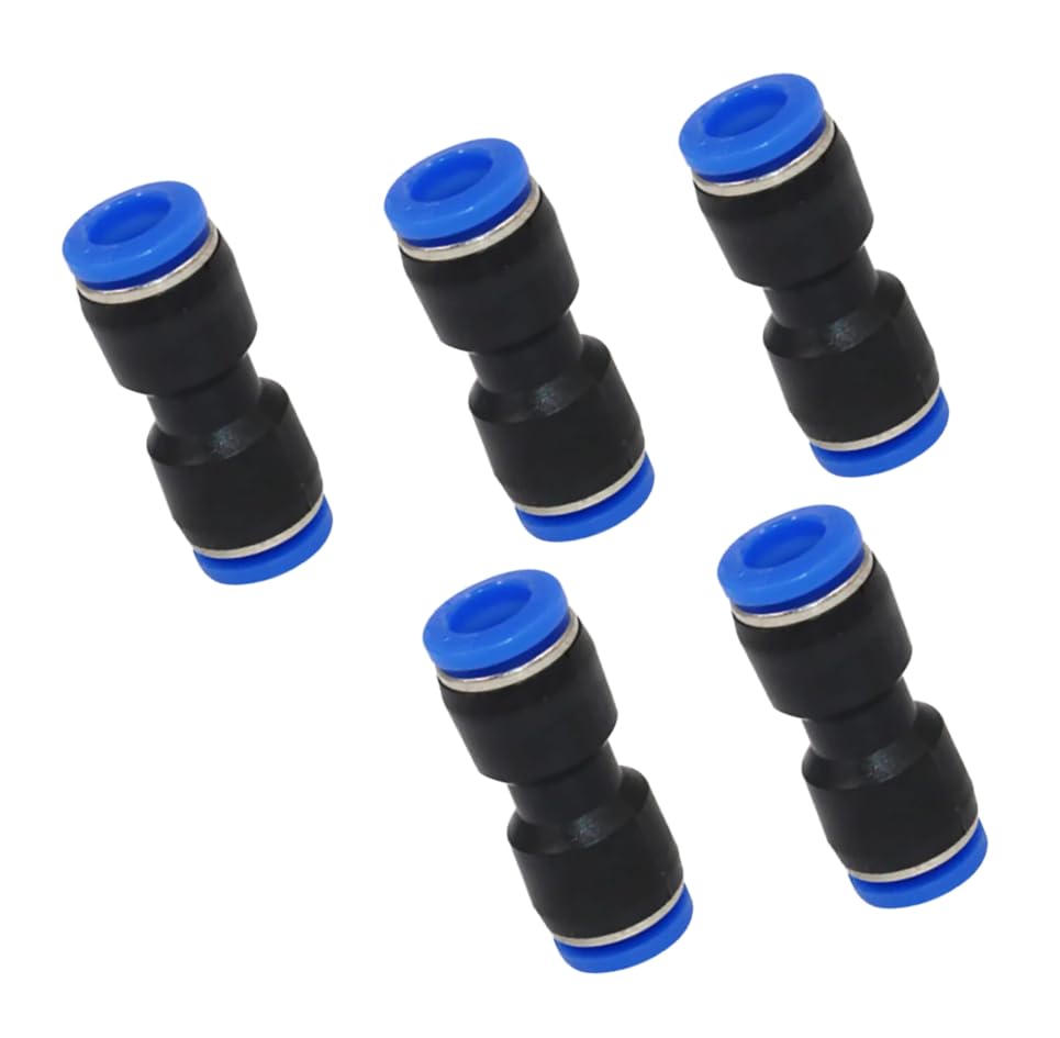 Pneumatic Hose Connector IQS 4 to 16 mm (5, Straight Connector - Diameter 8 mm) — image 1