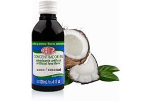 LA TIENDITA CONFECTIONERY -ESSENTIALS- Deiman Artificial Food Flavoring Coconut Concentrate E-15 (4 fl oz)