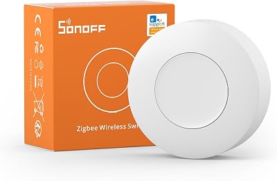 SONOFF SNZB-01P Zigbee Wireless Switch 2 Way Control Smart Scenes 5 Yr Battery