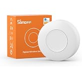 SONOFF Zigbee Switch, SNZB-01P Wireless Push Button, Supports to Create Smart Scenes, Trigger the Connected Devices on eWelink APP with Three Control Options, SONOFF ZigBee Bridge Required, 1Pack