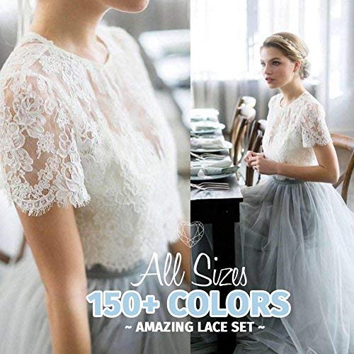 skirt and top bridesmaid dresses