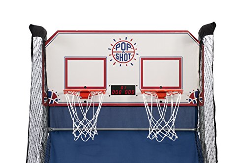 Pop-A-Shot-Official-Home-Dual-Shot-Basketball-Arcade-Game--10-Individual-Games--Durable-Construction--Near-100-Scoring-Accuracy--Multiple-Height-Settings--Large-LED-Scoring-System