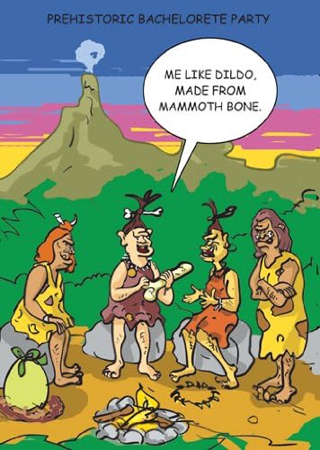Prehistoric Bachelorette Party Bachelorette Greeting Card