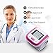 Wrist Blood Pressure Monitor Full Automatic Digital Blood Pressure Cuff Wrist BP Cuff with Pulse Rate Large Screen Display Alarm Function 2 User Modes (2 x 99Memory) Yonker YK-BPW1 - Pink