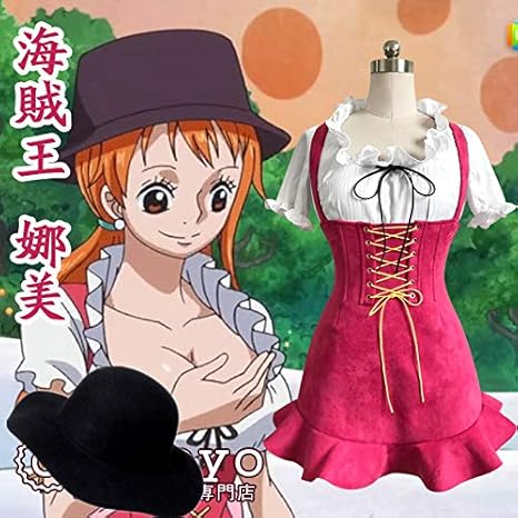 Amazon Kyuucos One Piece ワンピース Grandline Lady ナミ コスプレ衣装 帽子 コスプレ 仮装 通販