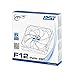 ARCTIC F12 PWM PST - 120 mm PWM PST Case Fan with PWM Sharing Technology (PST), Very quiet motor, Computer, Fan Speed: 230-1350 RPM - Black/White
