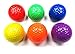 Coast Athletic Color Golf Ball Set | 6 Pack, Retail Packaged