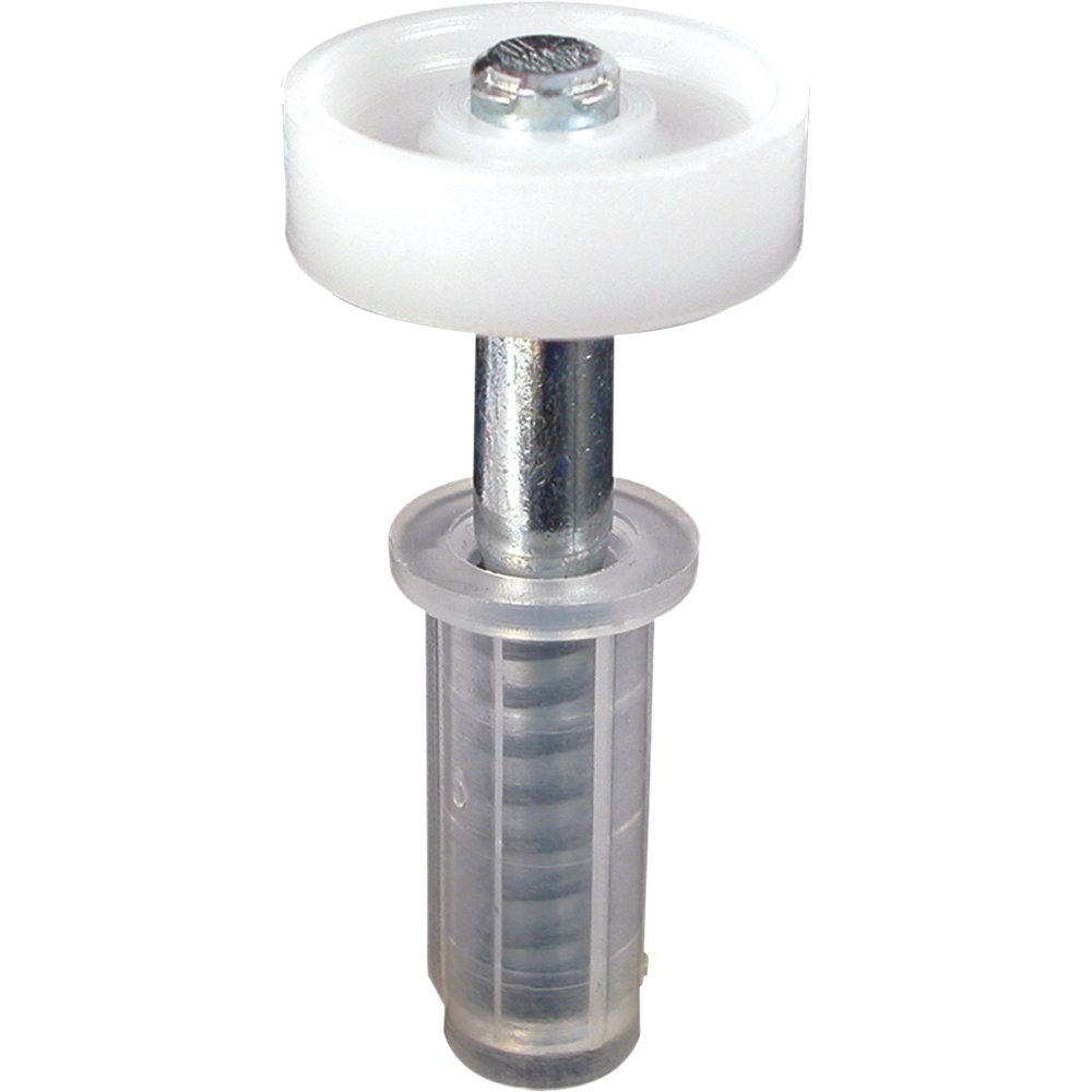 Prime-Line N 6703 Bi-Fold Closet Door Top Guide, Mill, 2 Pack