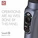 Zhiyun Smooth-Q 3-Axis Handheld Gimbal Stabilizer for Smartphone Like iPhone X 8 7 Plus 6 Plus Samsung Galaxy S8+ S8 S7 S6 S5 Wireless Control Vertical Shooting Panorama Mode Smooth Q Black