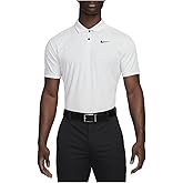 Nike Tour Men's Dri-FIT ADV Golf Polo (White/Pure Platinum/Black, FD5731-100) Size Medium