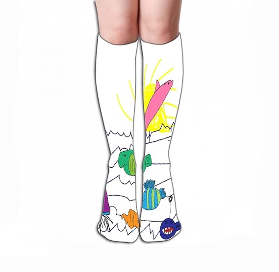 Amazoncom Men Women Outdoor Sports High Socks Stocking