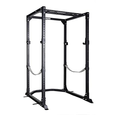 Light Commercial Power Rack with Spotter Straps by Nigeria Ubuy