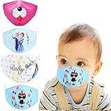 YUESUO Kids Face Cloth Mask Reusable, Washable and