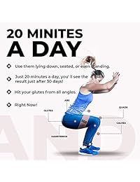 Resistance Booty Sling Workout Bands for Men and Women 3 Levels - Best Abductor Resistance Fabric Band for Squats - Ideal Hip Band Circle for Lunges - Premium Hip Band for Hips & Glutes Exercises