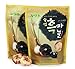 Joy Natural Fermented Black Garlic Whole Bulbs, Packed in air tight resealable zip bag, Fermented and Packed in Korea, 250 g