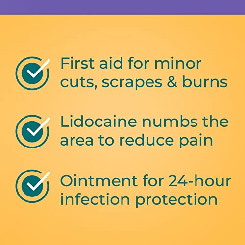 Neosporin + Lidocaine First Aid Antibiotic Ointment, Maximum Strength