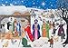 Alison Gardiner Traditional Advent Calendar 'Jesus is Born' Large with Nativity Story
