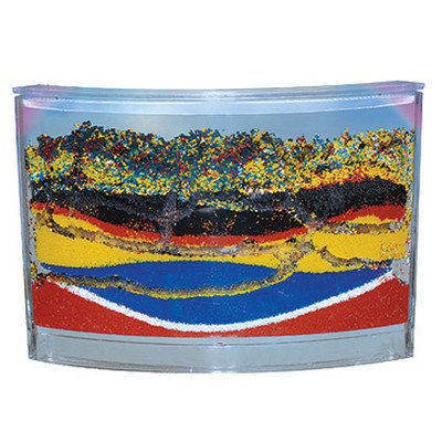 Ant Habitat - Rainbow Ant Farm with Colored Sands and Live Ant Coupon Included