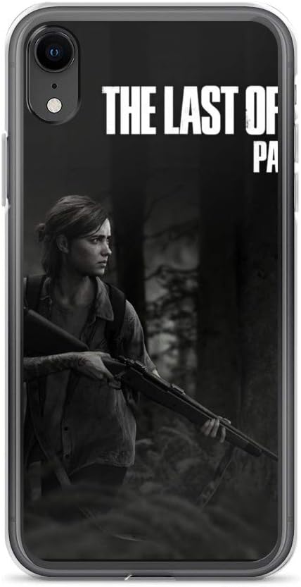 iPhone 7 Plus/8 Plus Case Anti-Scratch Gamer Video Game Transparent Cases Cover The Last of Us Part 2 Gaming Computer Crystal Clear