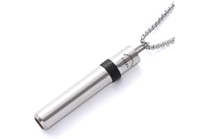 AD ADASTONE 528 hz Breathing Necklace for Anxiety Relief Anti Smoking Necklace Quit Smoking Meditation Tuning Whistle Fum Vaporless Inhaler for Natural Calm Stress Relief