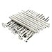BIGTEDDY - 20PCs Leather Different Shape Stamp Punch Set Saddle Making Tools for Leather Craft Working Moon Flower Butteryfly Shape primary