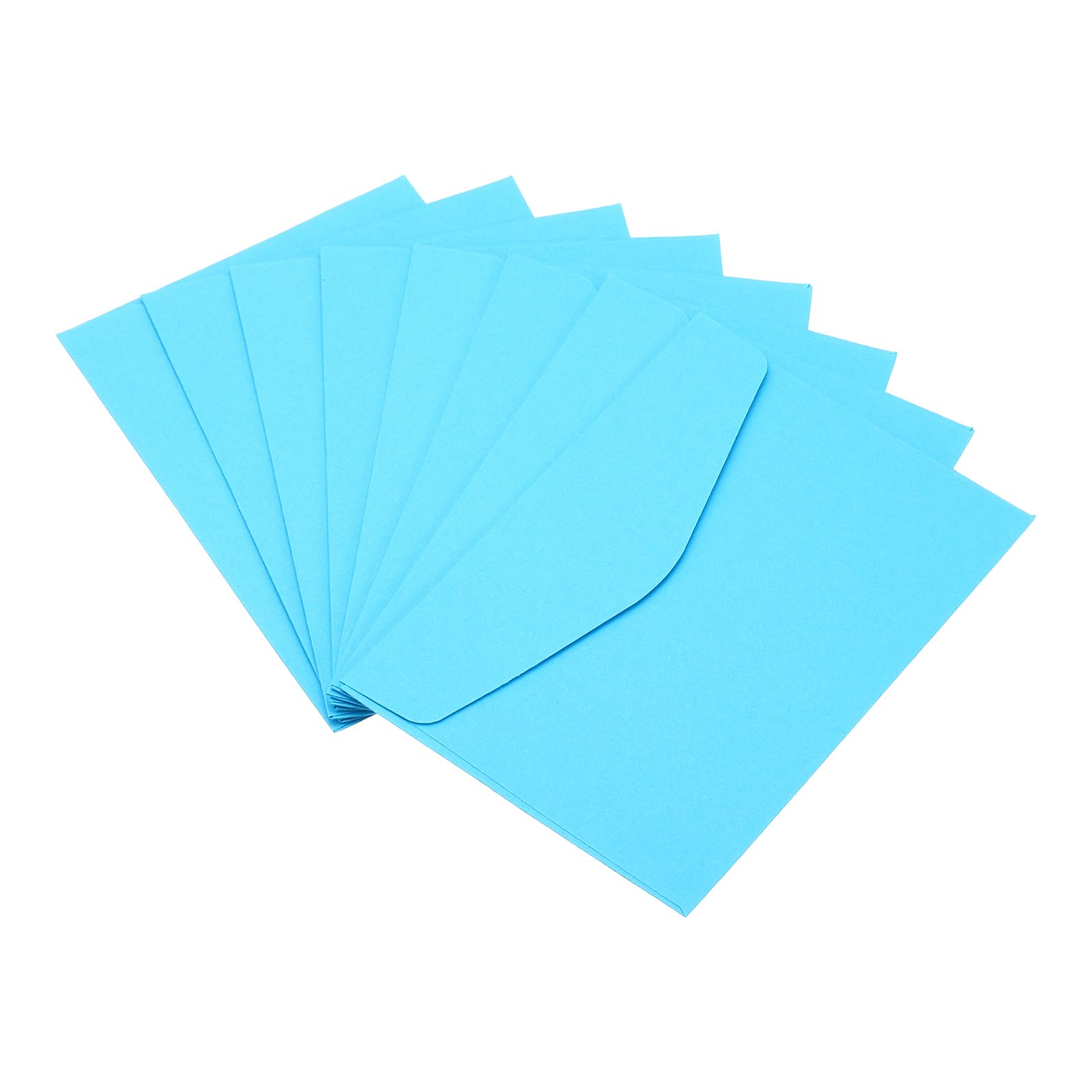 PATIKIL Mini Envelopes, 24 Pack Mini Gift Card Business Card Envelope for Small Note Cards Greeting Wedding, Blue
