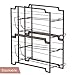 Beverage Can Rack, Stackable Soda Can Dispenser Organizer holded for Fridge, Freezer, Kitchen, Countertops, Bronze, 4 Packs