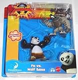 Fisher Price Kung Fu Panda 2 Po and Wolf Boss Figure Pack