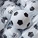 Table Soccer Foosballs Game,Pack of 8PCS(Black & White,32mm/1.26 in)