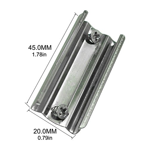 Hunhun 20 Pack Extension Connectors for Hunhun U Shape LED Aluminum Channel System(U channel type) - Thumbnail 2