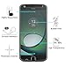 OMOTON Moto Z Play Droid Screen Protector [2 Pack]- [9H Hardness] [Crystal Clear] [Bubble Free] Tempered Glass Screen Protector for Motorola Moto Z Play Droid 5.5 Inch(2016)