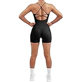 SUUKSESS Women 2 Piece Workout Sets Padded Tank Tops Tummy Control Leggings Gym Outfits