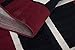 Dark Red Modern Boxes Design Area Rug (7'10